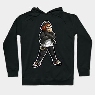 Streetwear Monkey Artwork Hoodie